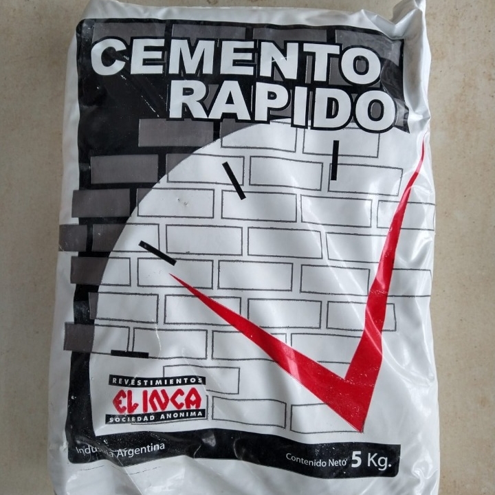 Cemento Rápido Marca Inca por 5kg