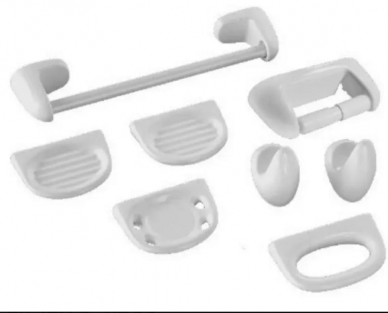 Derpla kit de accesorios de losa 8 piezas modelo oniro