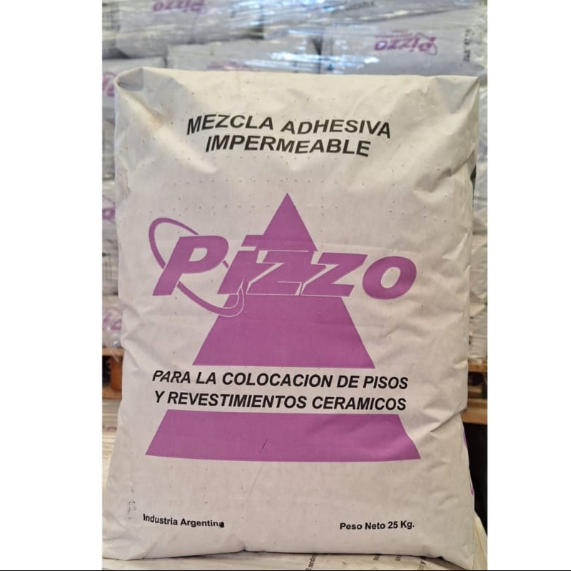 Pegamento  Pizzo x 25 kilos impermeable Marca Inca