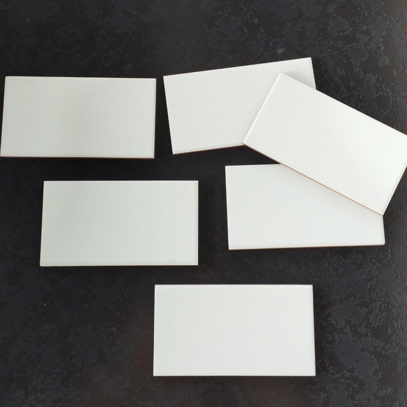 Acuarela 8x15 mod. Blanco mate - 2da Seleccion cajas de 1.14 m2